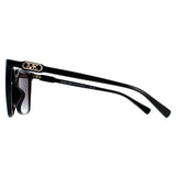 Michael Kors Canberra Damen Sonnenbrille schwarzer Rahmen (Britische Marke)