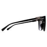Michael Kors Canberra Damen Sonnenbrille schwarzer Rahmen (Britische Marke)