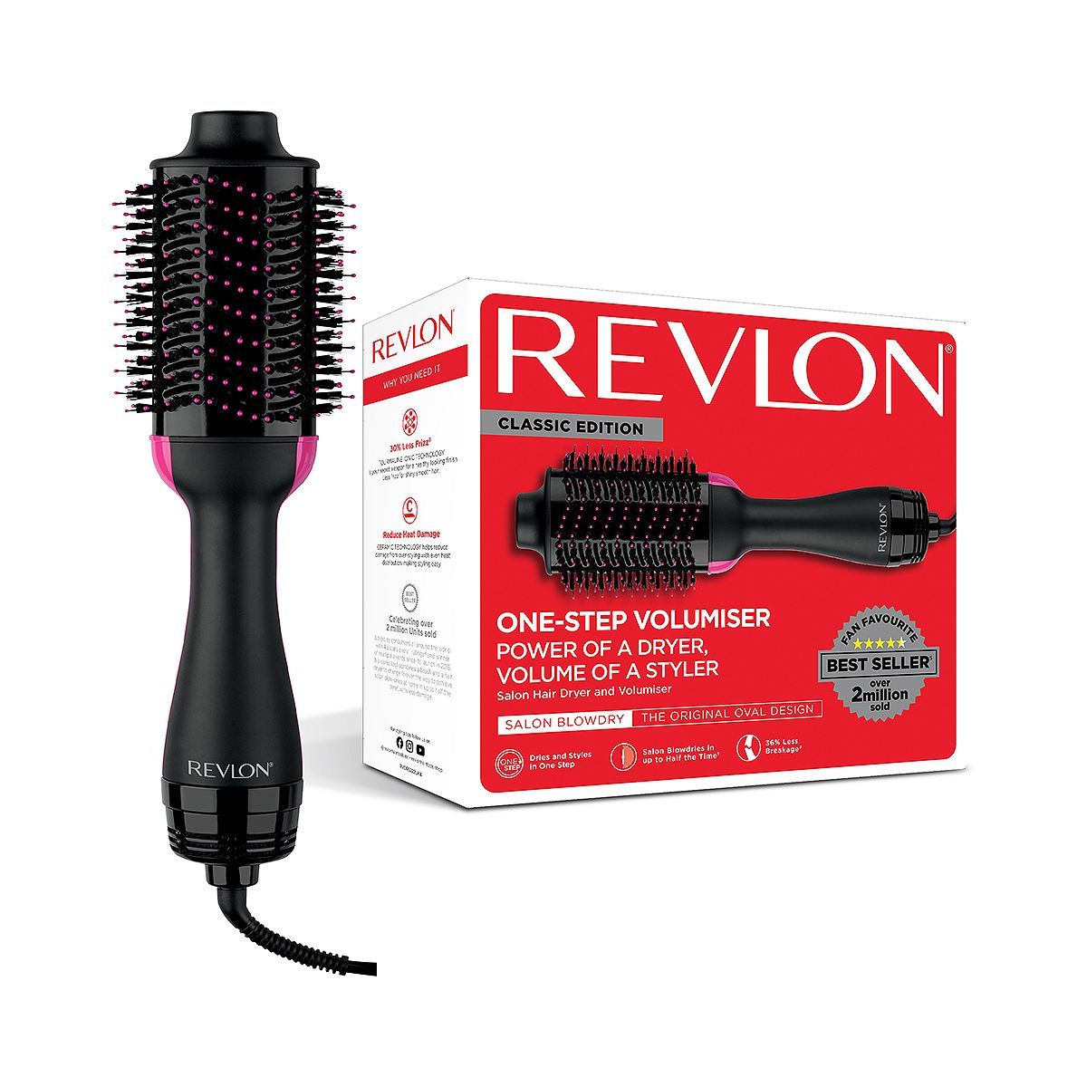 Revlon Salon One-Step Hair Dryer and Volumiser Haircare & Styling Boots   