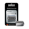 Braun Series 8 shaver head replacement silver, UK version
