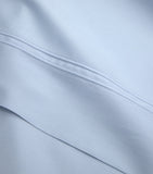 Yves Delorme Triomphe Celeste Super King flat sheet 270cm x 295cm (British brand)