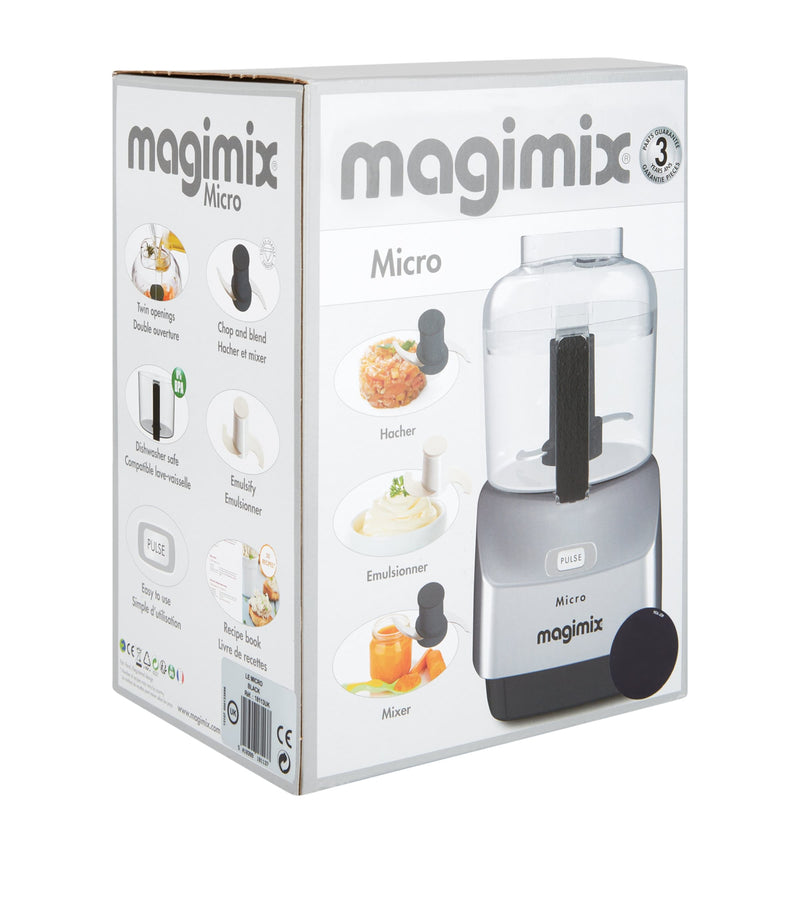Magimix mini chopper with 0.8L capacity, imported from the UK