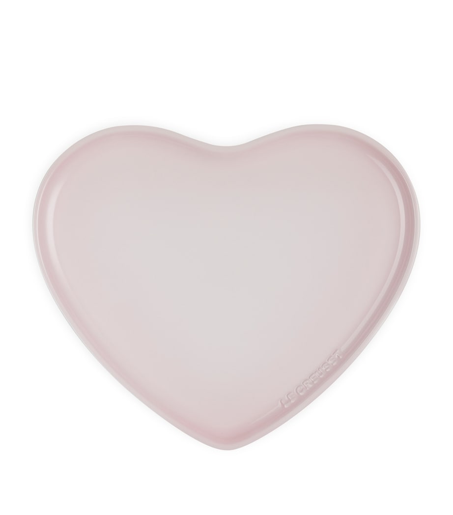 Le Creuset heart serving plate 32cm, UK version