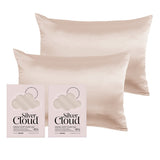 Silver Cloud Caramel Satin Pillowcase Twin pack GOODS Superdrug   