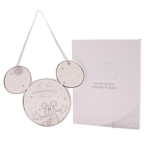 Disney 100 Limited Edition Ceramic Plaque - Mickey Mouse GOODS Superdrug   