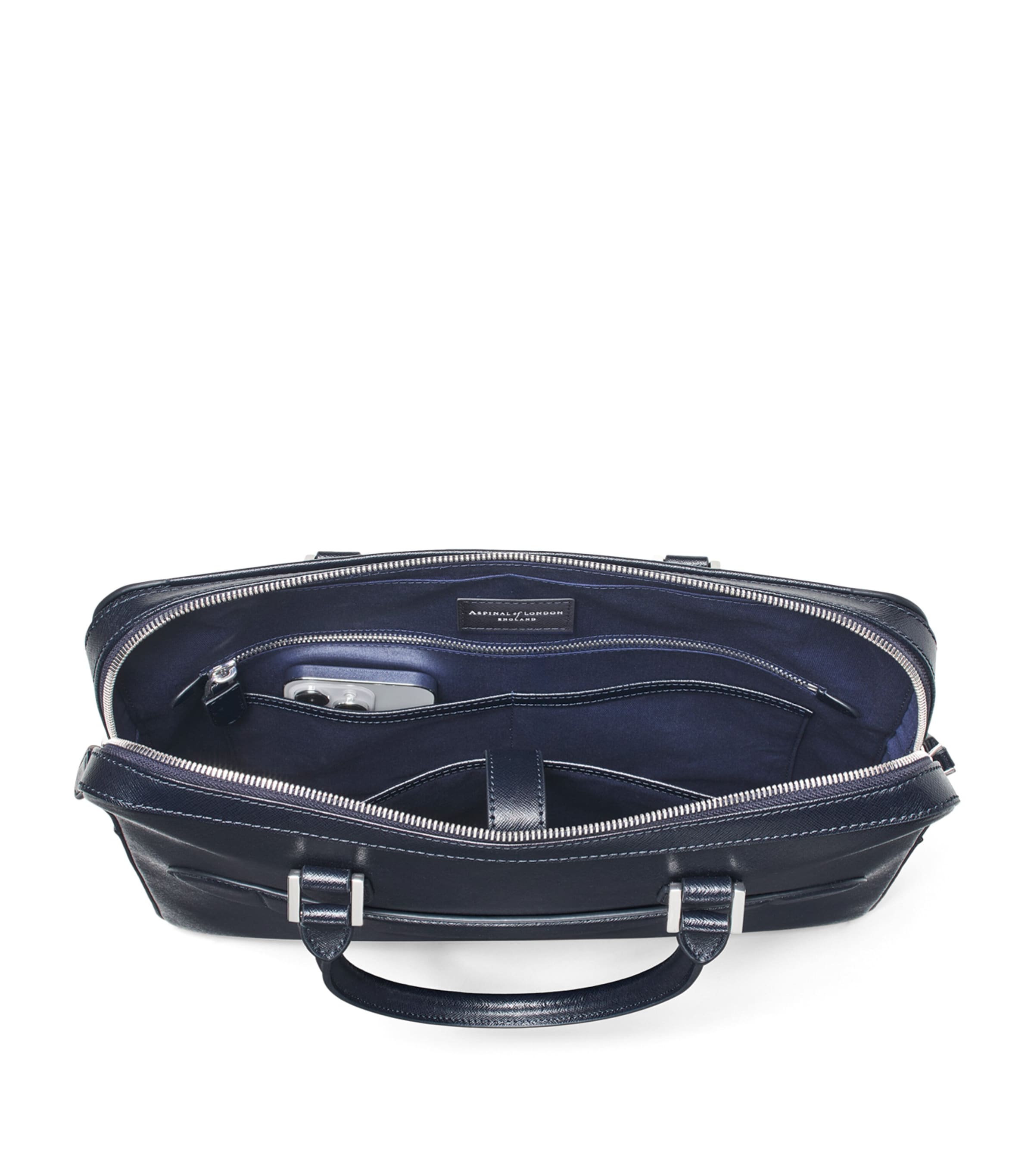 Aspinal of London Mount Street Aktenkoffer Ledertasche (britische Marke)