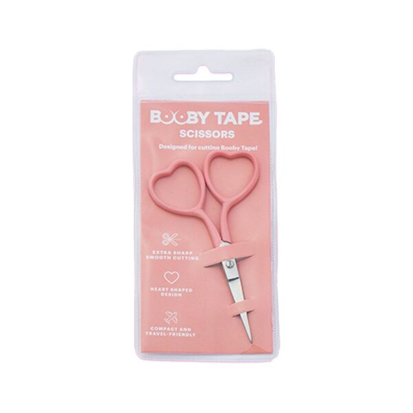 Booby Tape heart shaped scissors for cutting breast lifting tape - British product