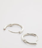 Monica Vinader MV Siren huggie earrings in sterling silver - British product
