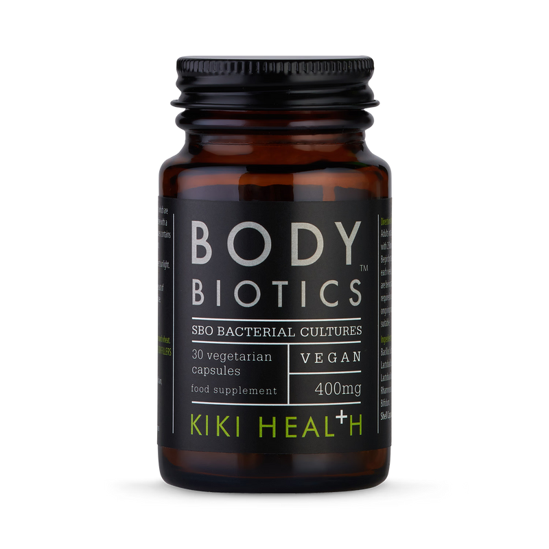 KIKI Health Body Biotics probiotic supplement 30 vegicaps (British brand)