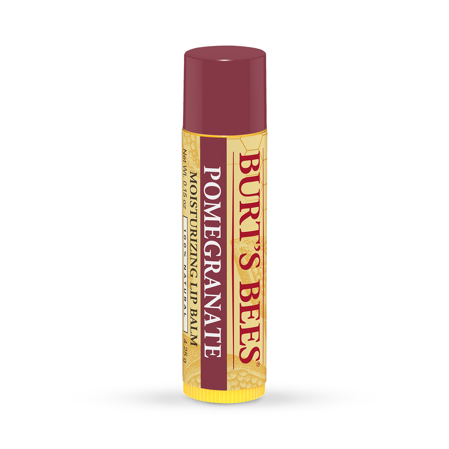 Burt's Bees 100% Natural Lip Balm Pomegranate 4.25g