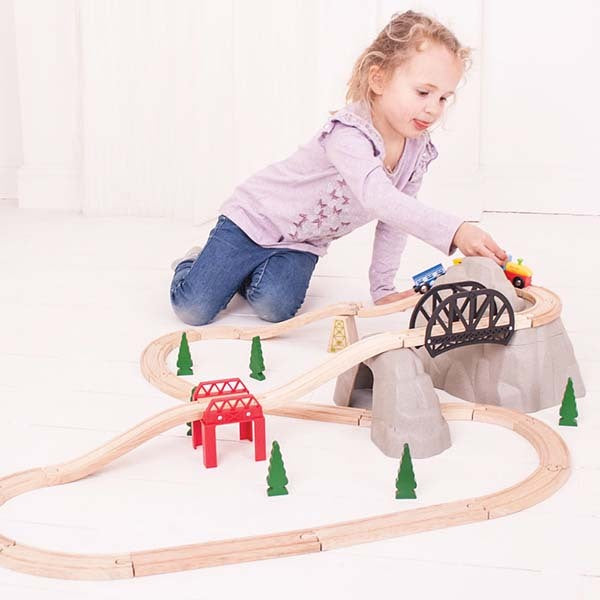 Bigjigs Rail Rocky Mountain Expansion Pack GOODS Superdrug   