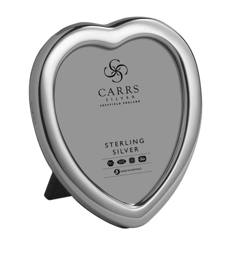 Carrs Silver Heart Sterling Silver Photo Frame - British product