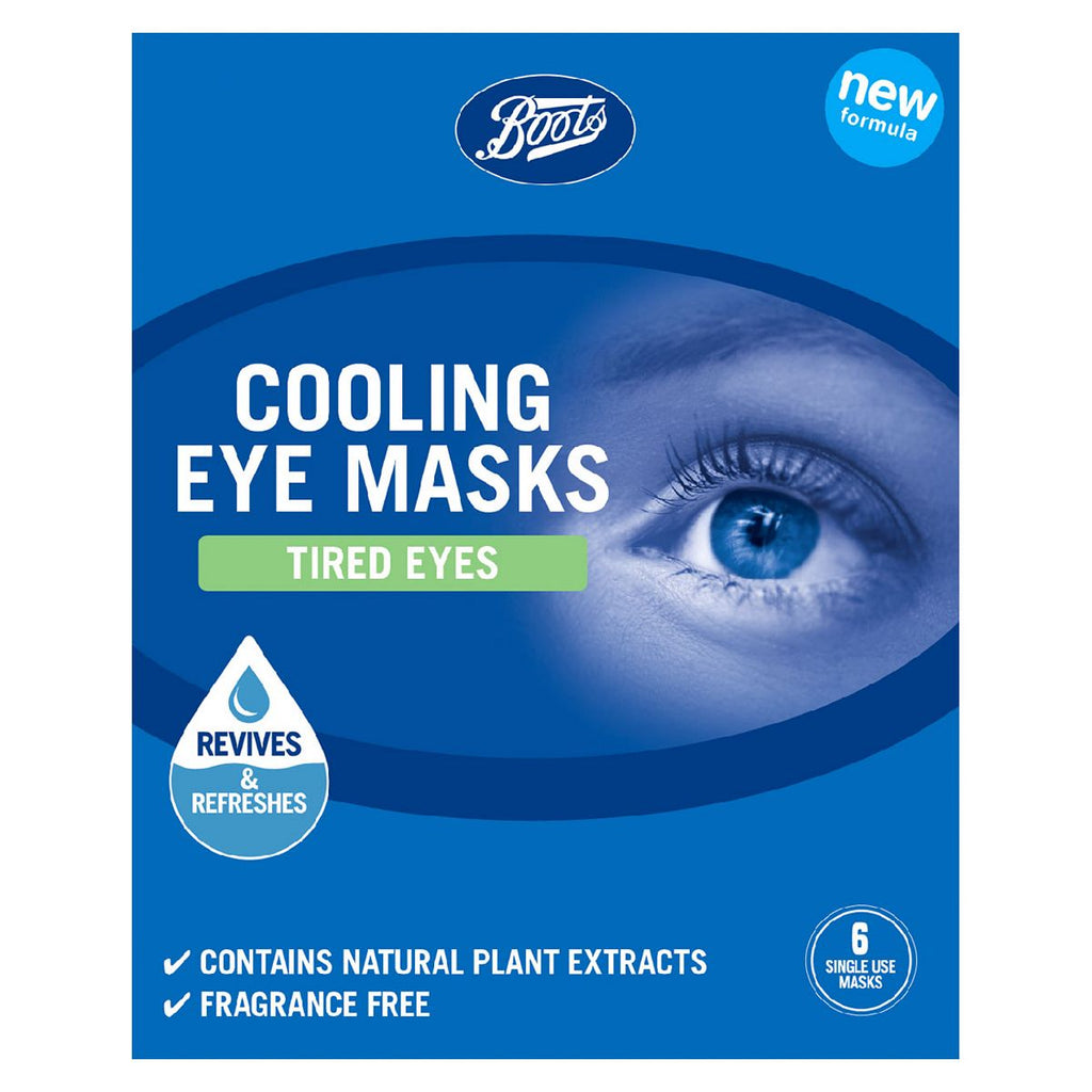 Boots Cooling Eye Mask- Tired Eyes 6s