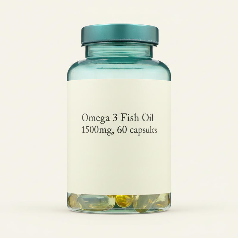 Holland & Barrett Omega 3 Fish Oil 1500mg 120 Capsules