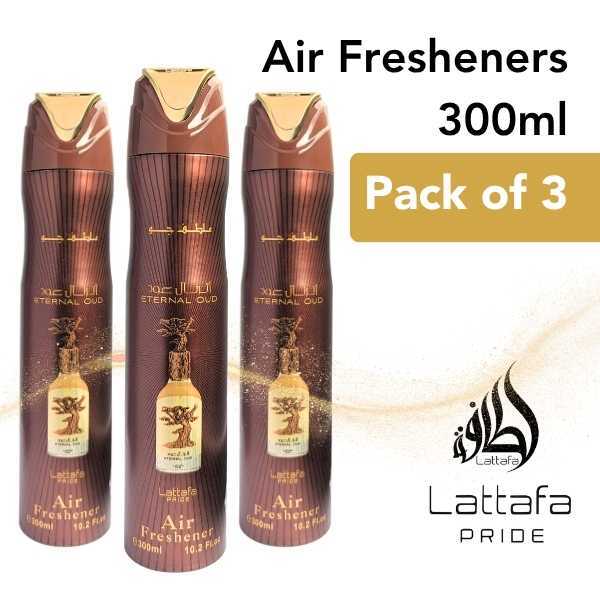 Lattafa Eternal Oud air freshener 300ml - British product
