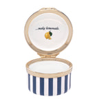 Halcyon Days When Life Gives You Lemons enamel box, UK version