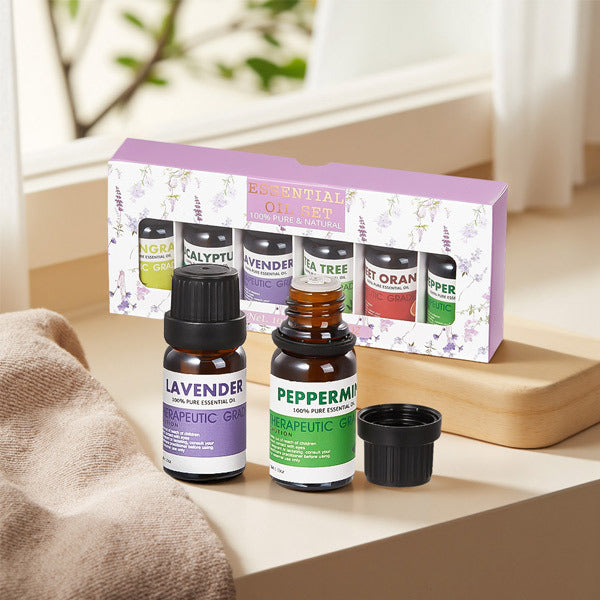 Livingandhome essential oil set 6 bottles 10ml British brand