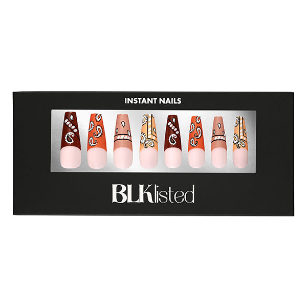 BLKlisted Instant Nails - Gang Gang GOODS Superdrug   