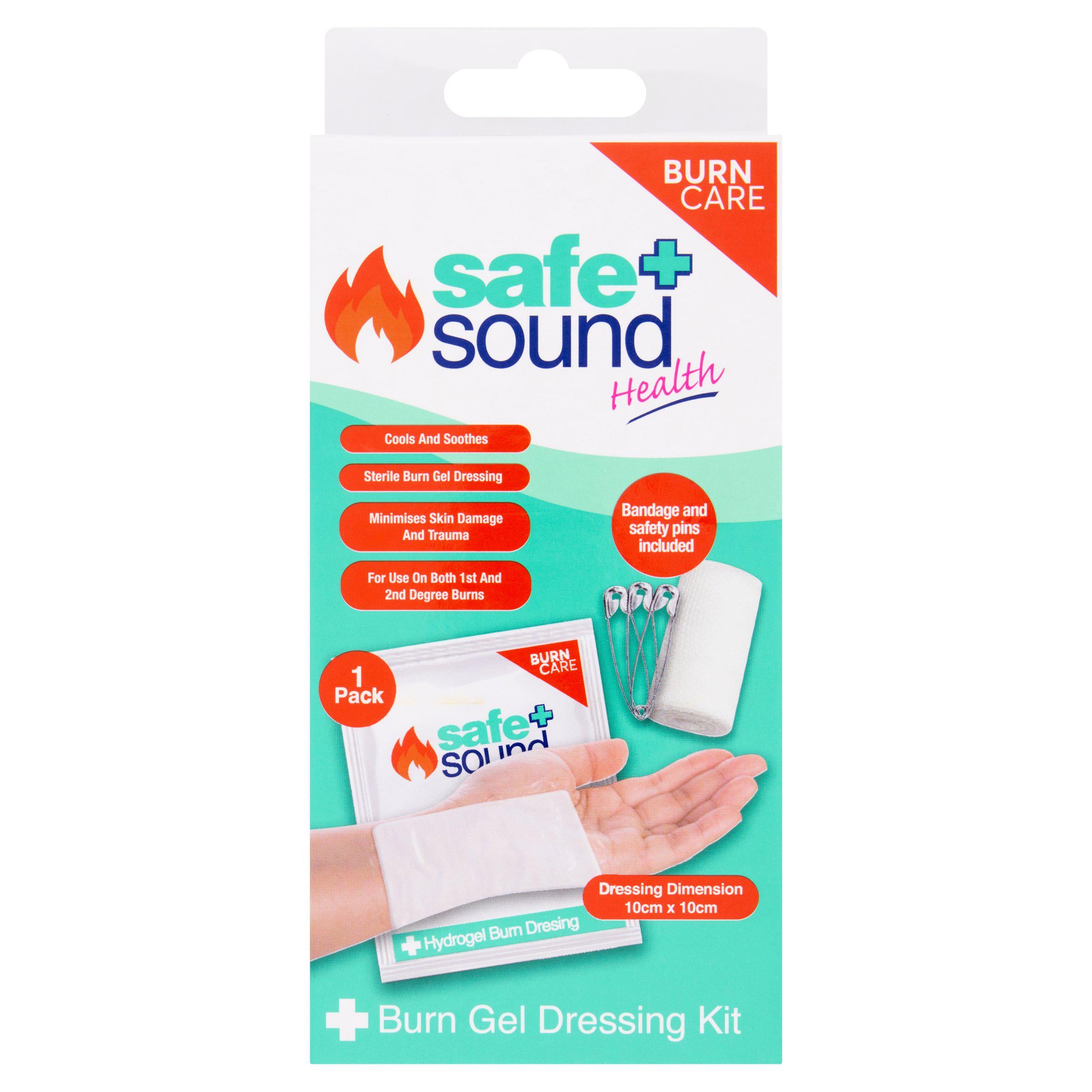 Safe + Sound Health Burn Gel Dressing Kit GOODS ASDA   