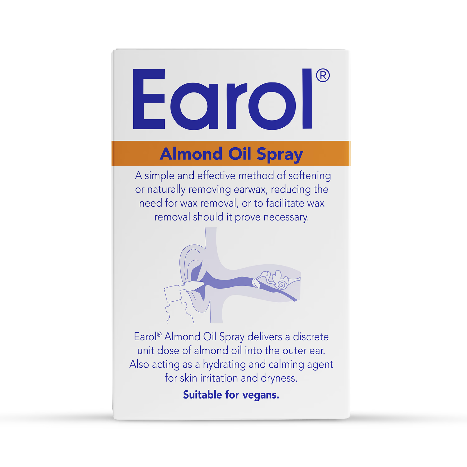 Earol Almond Oil Spray 10ml, UK version