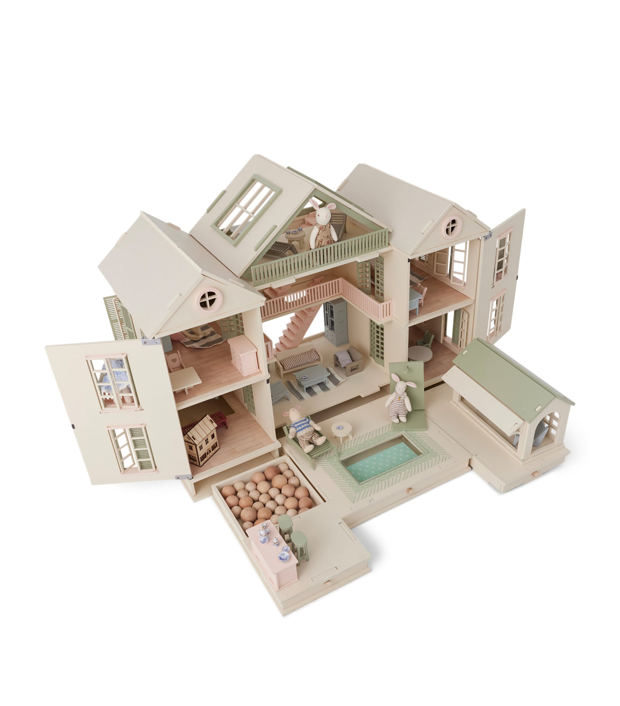 Little Forest Animals Palm Beach dollhouse 91cm (British brand)