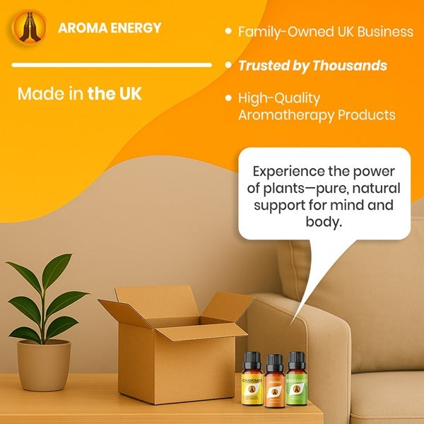 Aroma Energy Tea Tree Essential Oil 10ml, UK version