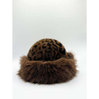 Superdrug SVNX Faux Fur Hat Leopard 56-58cm- Buy online at McGrocer