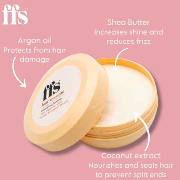 FFS Beauty Vegan Hair Masque 150ml with Argan Oil GOODS Superdrug   