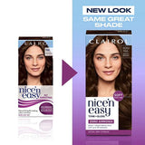 Clairol Nice n Easy Medium Brown hair dye - British product
