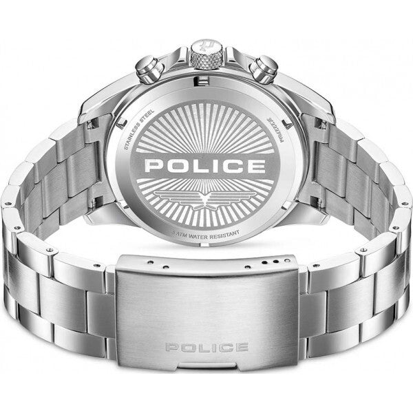 Police Defender watch for men brown stainless steel, imported from the UK