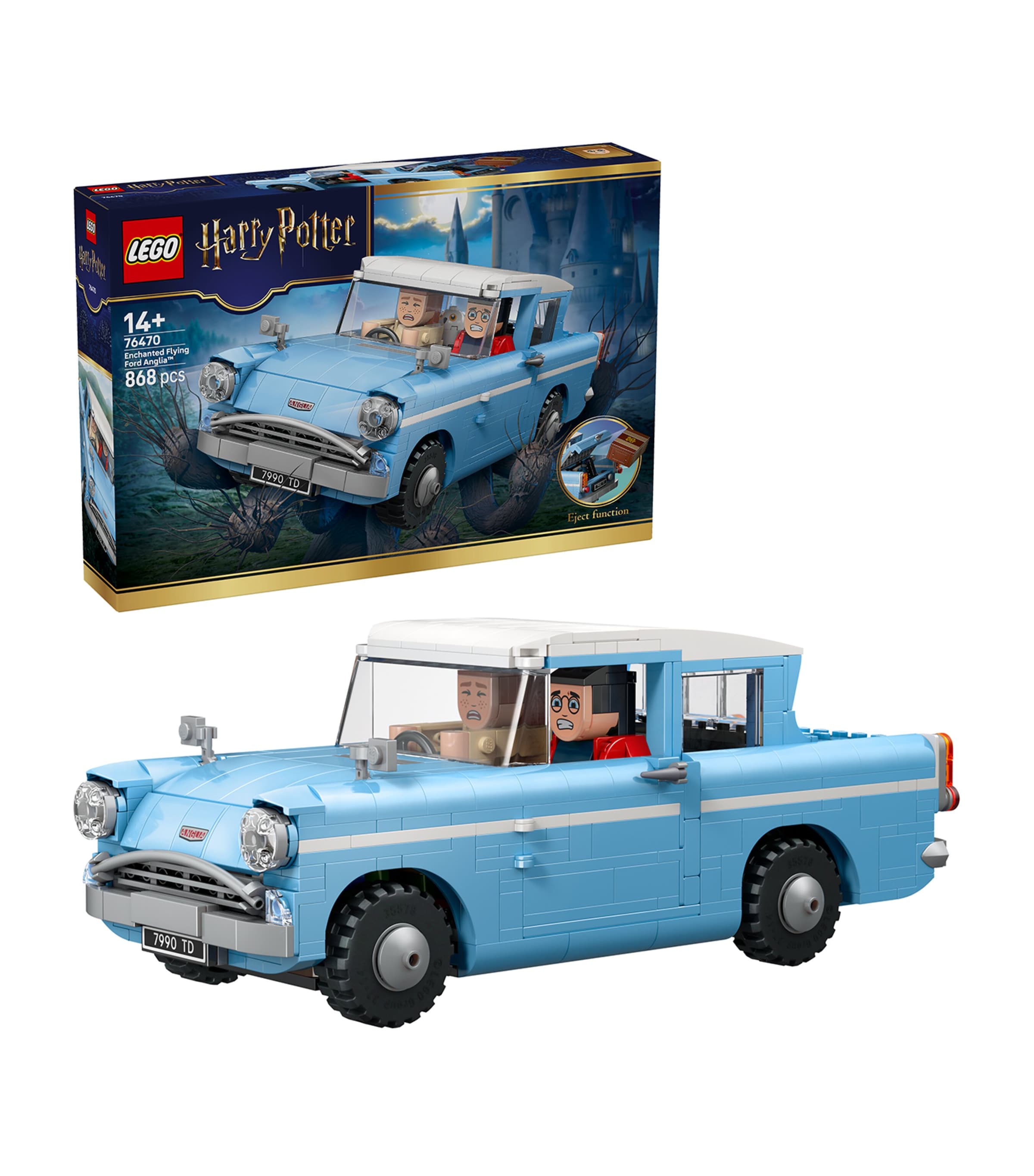 Lego Harry Potter Enchanted Flying Ford Anglia Set, UK version