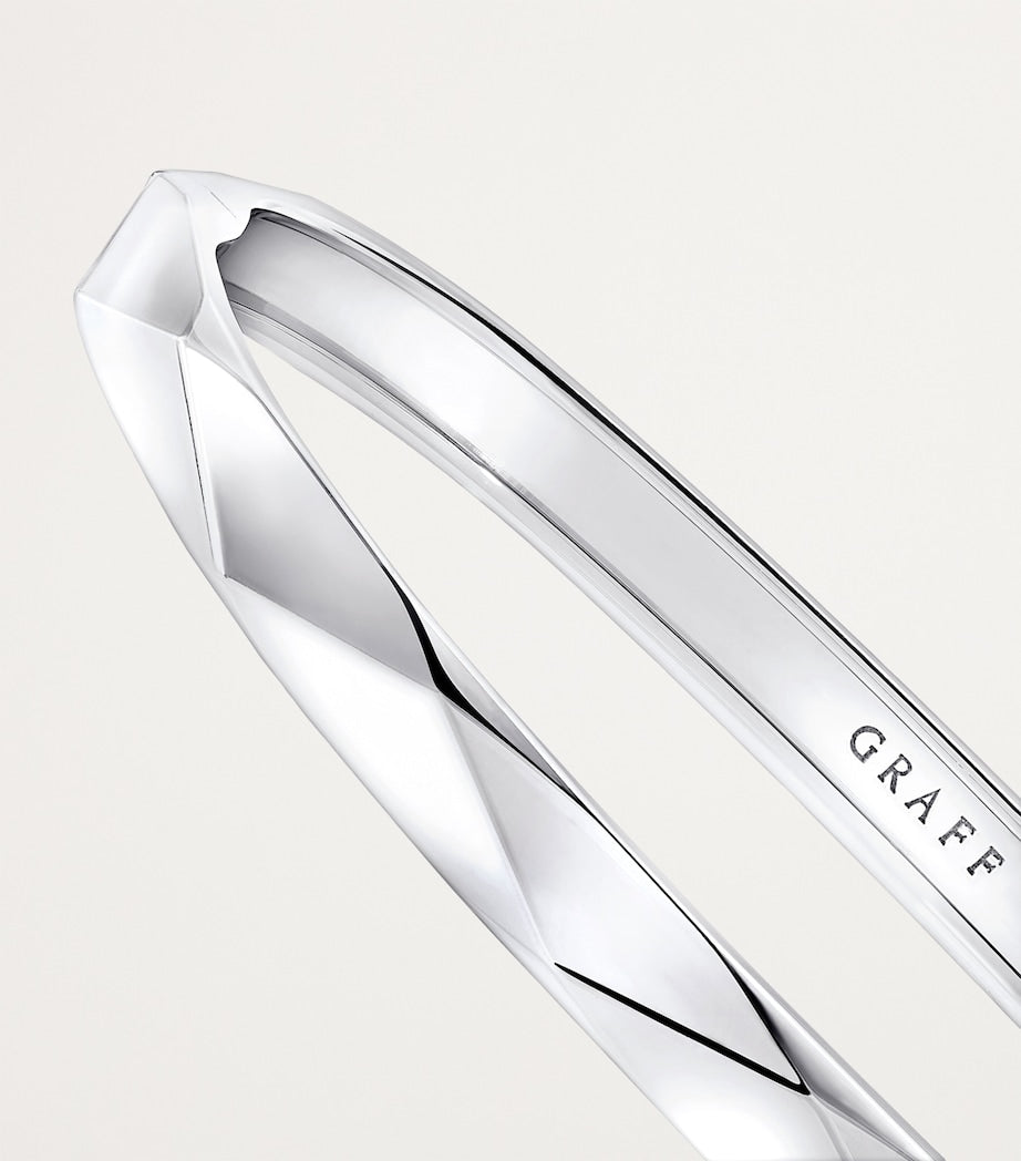 Graff white gold Laurence Graff Signature bangle (British brand)