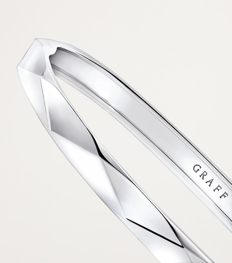 Graff white gold Laurence Graff Signature bangle (British brand)