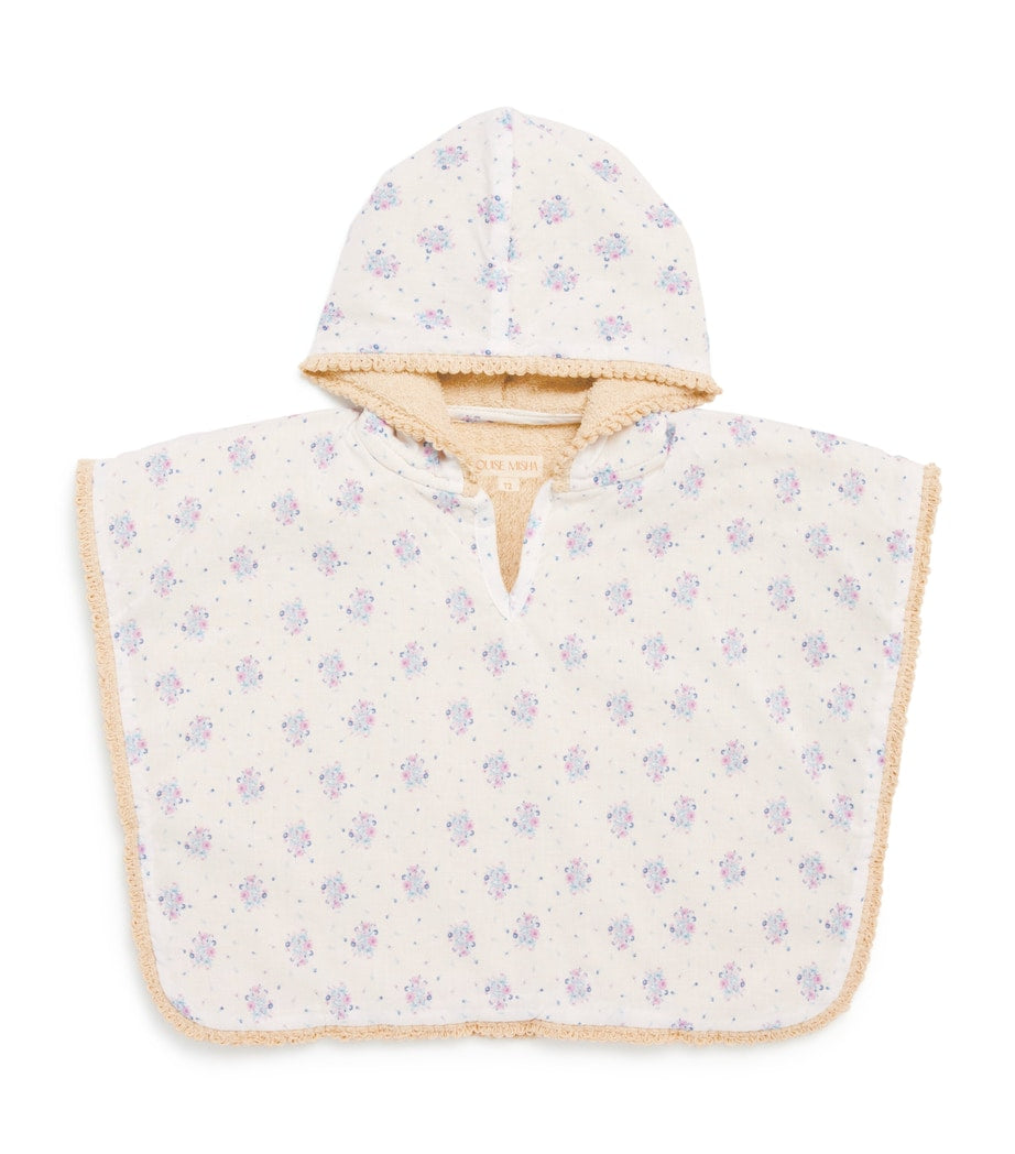 Louise Misha organic cotton Mael beach cape for babies 12-24 months, UK version