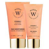 WARDA Glow Boost vitamin C moisturizer and serum (British brand)