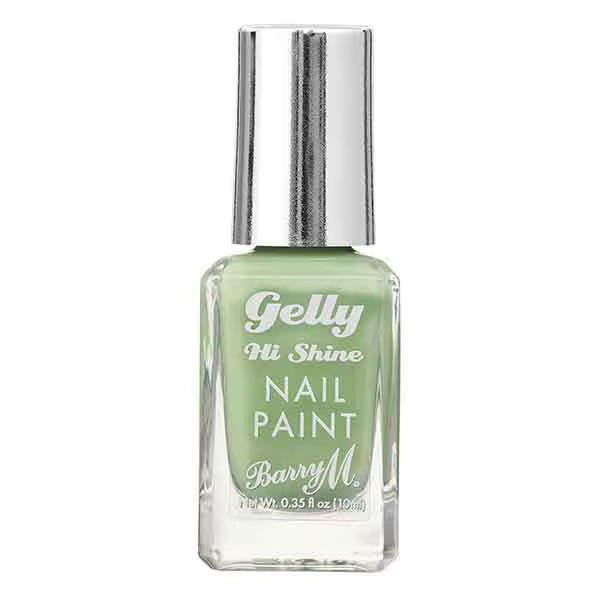 Barry M Gelly Hi Shine Nail Paint Pistachio - British product
