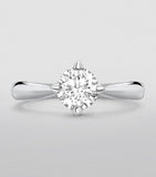 Boodles Brilliance engagement ring 0.90 carat, UK version