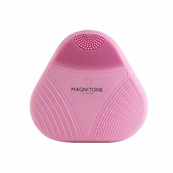 Magnitone XOXO SoftTouch Silicone Cleansing Brush Pink Make Up & Beauty Accessories Boots   