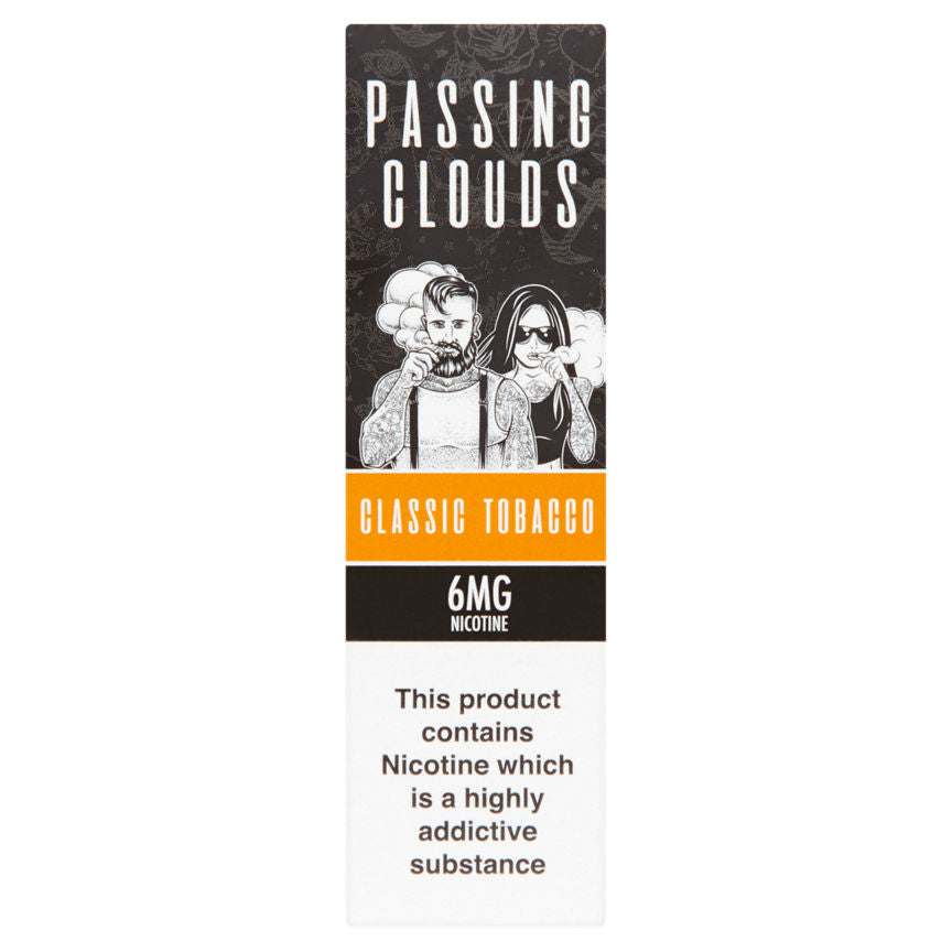 Passing Clouds Classic Tobacco 6mg Nicotine