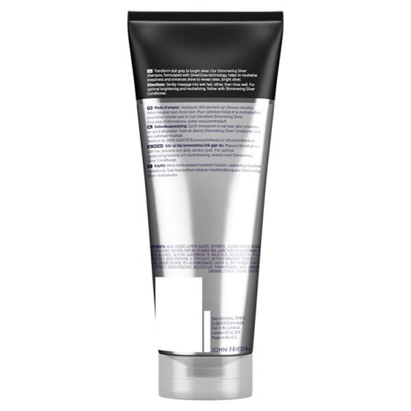 John Frieda Shimmering Silver Shampoo 250ml GOODS Boots   