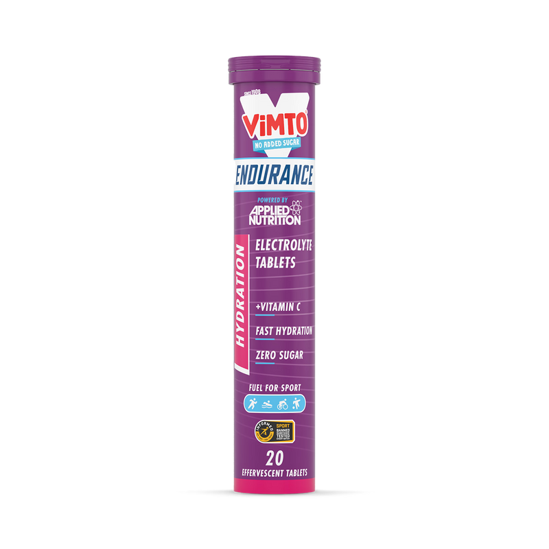 Applied Nutrition electrolyte hydration tablets Vimto 20 count - British product
