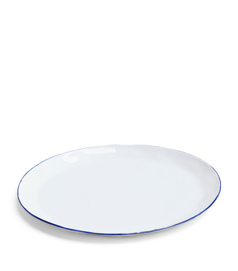 Feldspar Cobalt side plates set of 4 24cm - British product