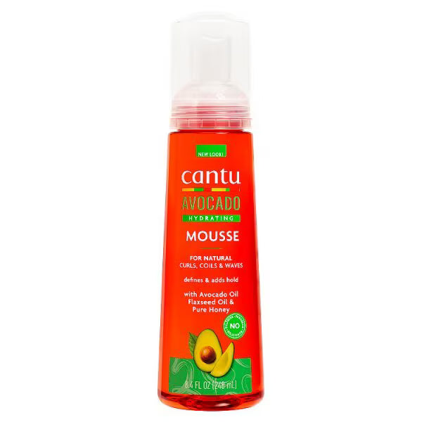 Cantu Avocado Hydrating Style Mousse 248ml - British product