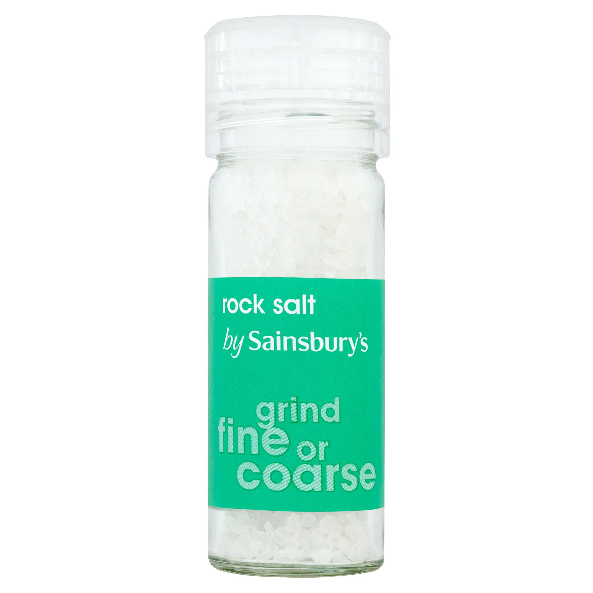 Sainsbury's Rock Salt Grinder 100g GOODS Sainsburys   