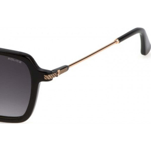 Police SPLL10M black metal sunglasses, UK version