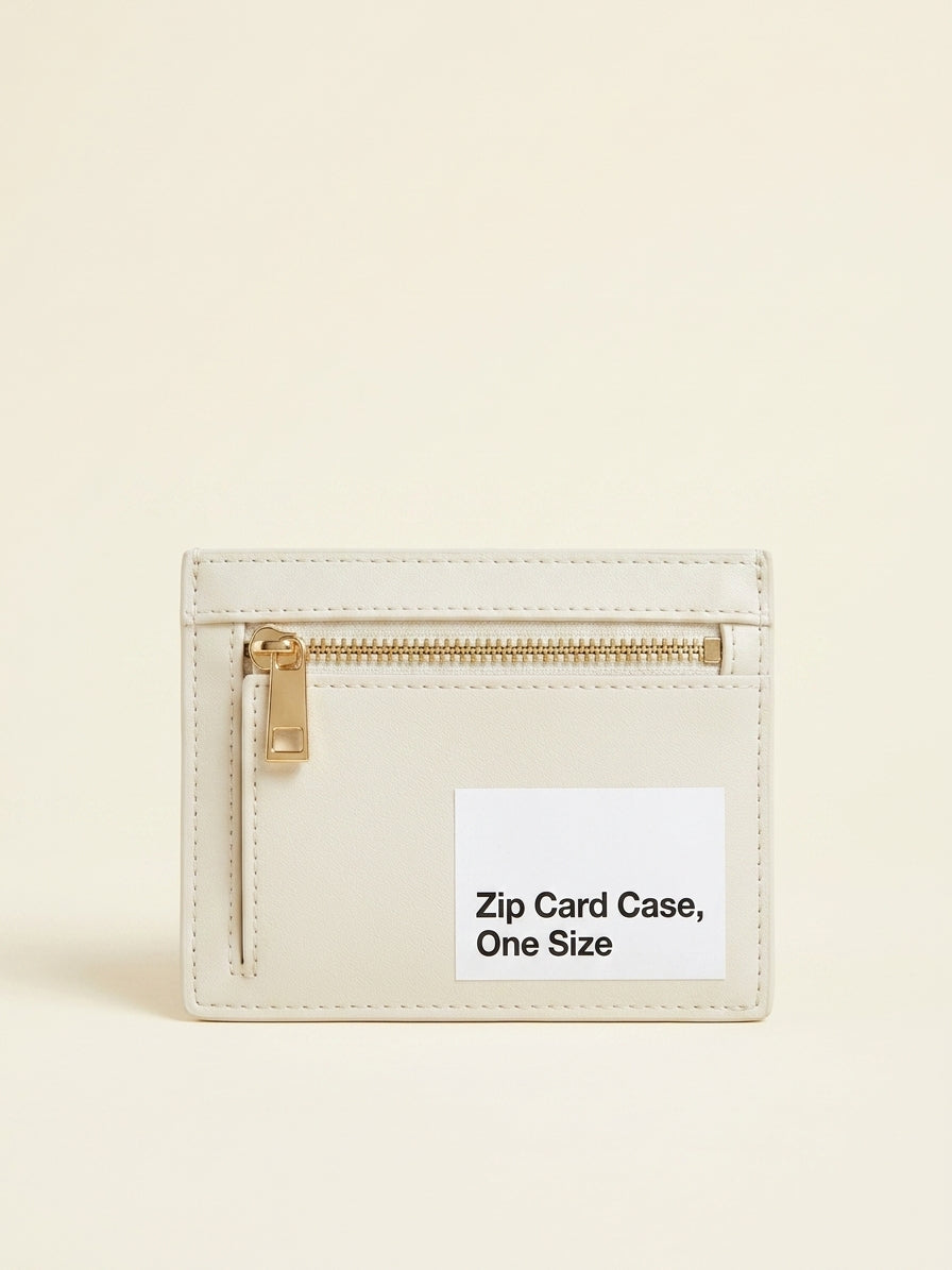 Mulberry zipped leather card holder with goat leather, imported from the UK