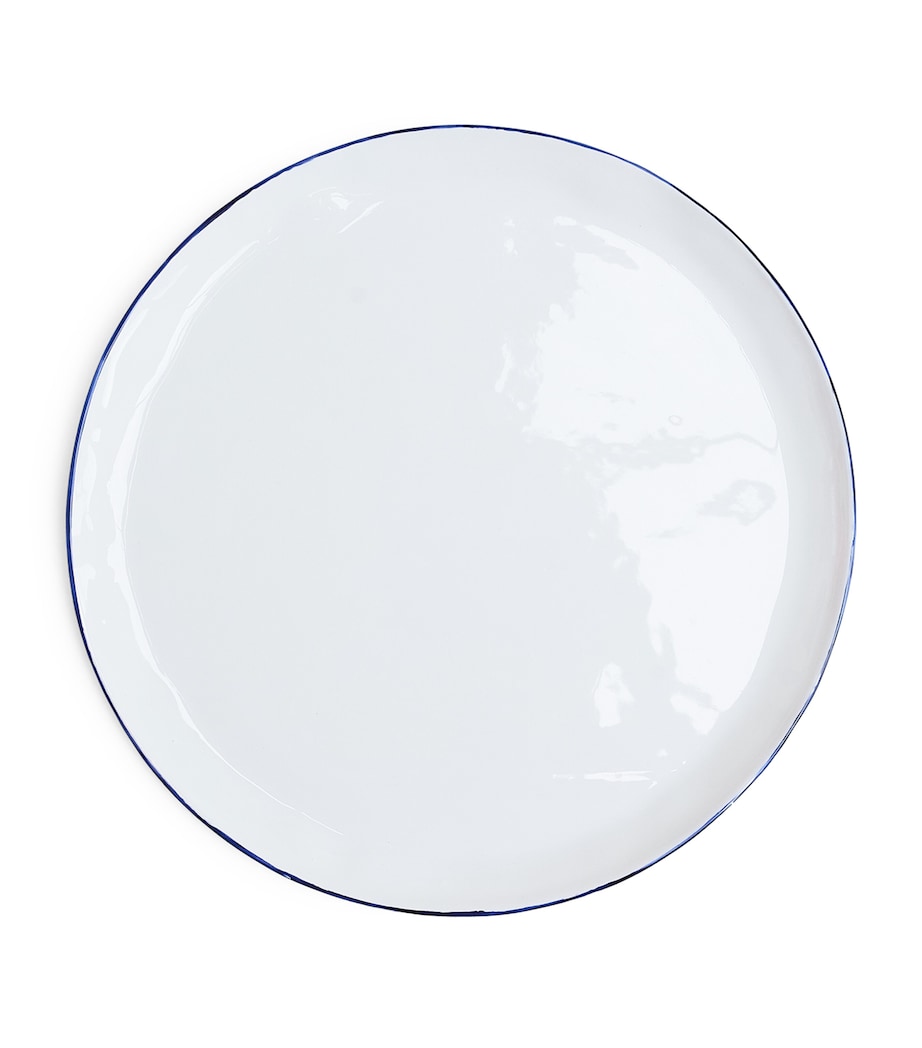Feldspar Cobalt dinner plates set of 4 28.5cm - British product