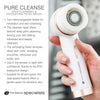 Rio PURE CLEANSE facial brush with two heads, imported from the UK