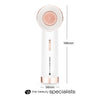 Rio PURE CLEANSE facial brush with two heads, imported from the UK