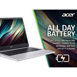 Acer 314, Intel Pentium Silver N6000, 4GB RAM, 128GB eMMC, 14 Inch Chromebook NX.K04EK.004